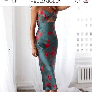 Hello Molly Fool me once Midi Dress